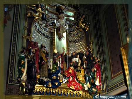 Altar of Czech patron saints at the Basilica of Saints Peter and Paul, Vysehrad Castle, Prague